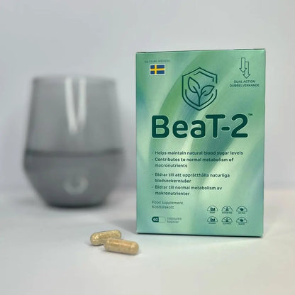 BeaT-2 Blood Sugar Support Supplement - Glucose Balance Myrkl