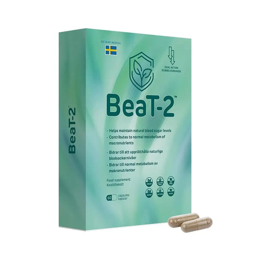 BeaT-2 Blood Sugar Support Supplement - Glucose Balance Myrkl